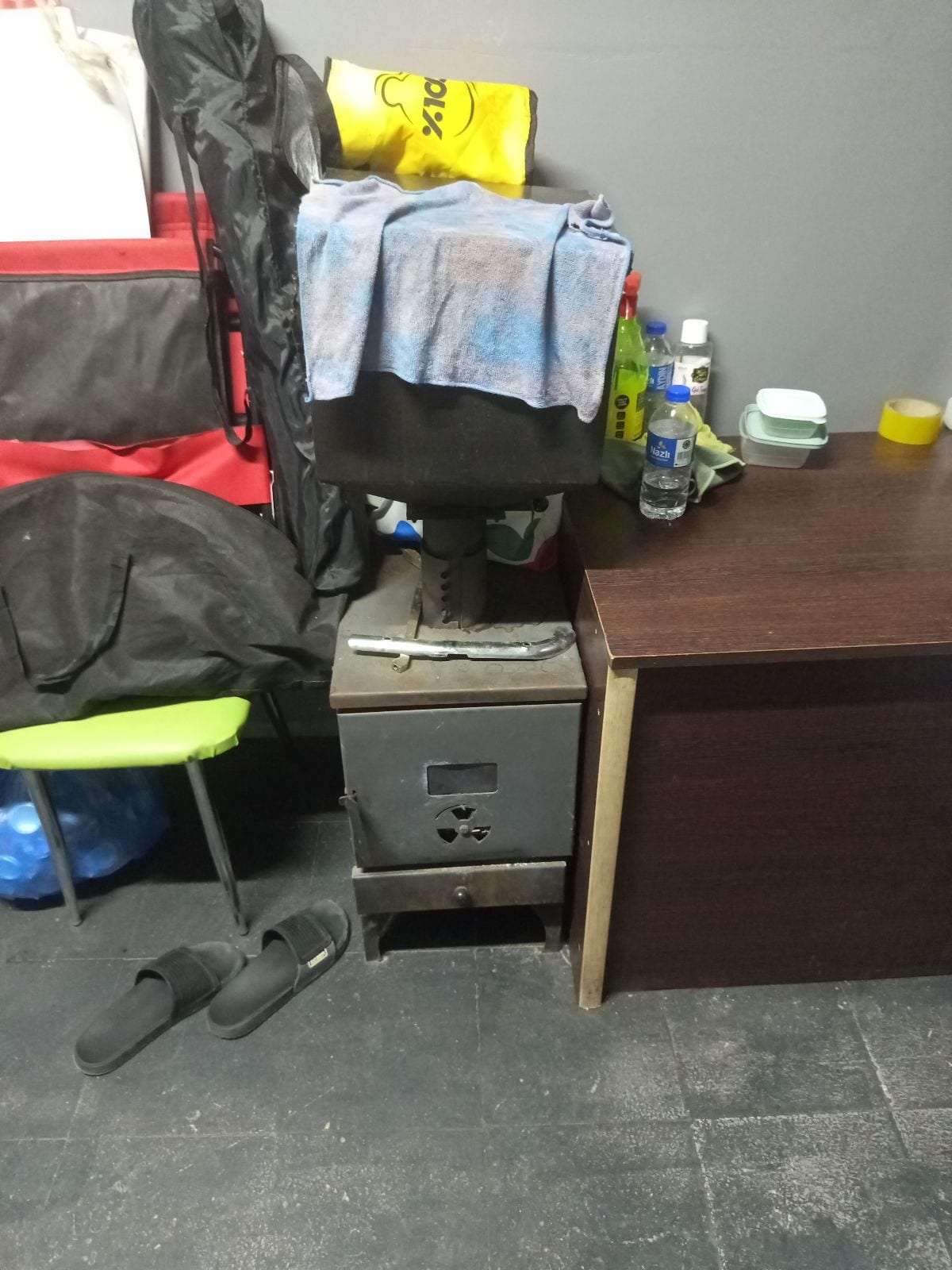 Palet sobası