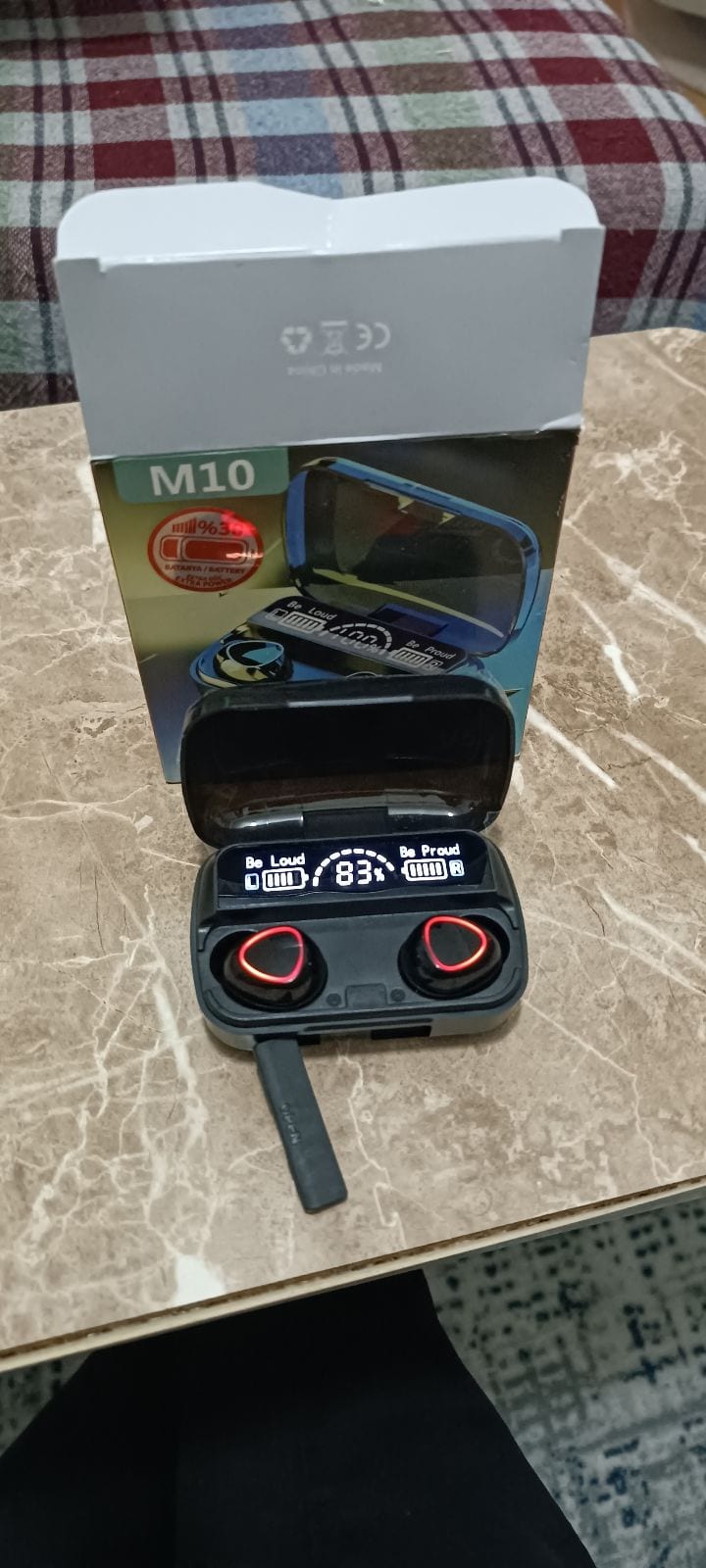 M10 marka Bluetooth kulaklık Sıfır