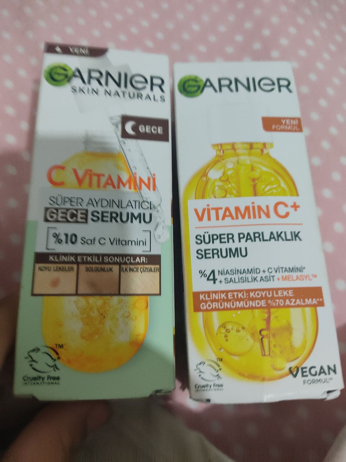 Garnier C vitamini serumları